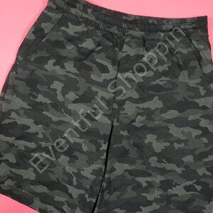 Lululemon Shorts Mens S Gray Pace Breaker Lined Camo 9”